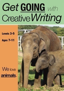 Preview of We Love Animals: Going With Creative Writing (7-13) Print And Posted Edition