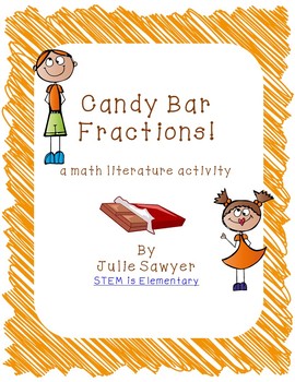 Preview of We Love Candy Bar Fractions!