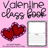 Valentine's Class Book Freebie