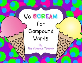 Preview of Compound Words Matching Game