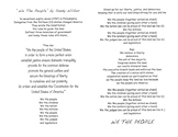 We The People Song Lyrics by Sandy Wilbur