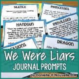 We Were Liars by E Lockhart - Journal Prompts - Novel Stud