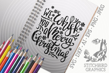 We Whisk You A Merry Christmas Svg Instant Download Commercial Use Svg