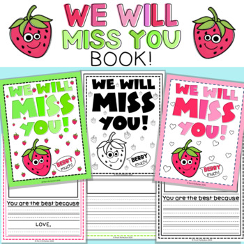 Preview of We Will Miss You! - "Berry Much"