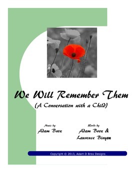 Preview of We Will Remember Them (A Conversation with a Child)