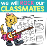 We Will Rock Our Classmates activities - Ryan T. Higgins B