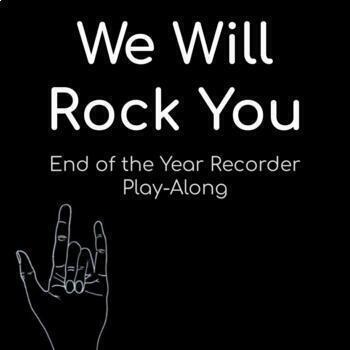 Preview of We Will Rock You (vocal & BAG-C recorder) - PERFECT END OF THE YEAR SONG!