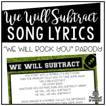 Preview of We Will Subtract Lyrics