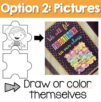 We all fit together - Jigsaw puzzle bulletin board | TpT