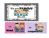 We are Family! Kindergarten Class Rules