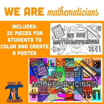 Preview of We are Mathematicians Poster