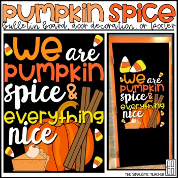 Maple Pumpkin Spice Everything Nice Cutting Board