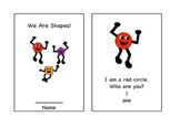 We are Shapes! ~ Small Geometry book in English and Spanish