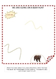 We are going on a Bear hunt - Printable Map