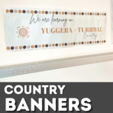 We are learning on ____ Country Banners [First Nations Australia]