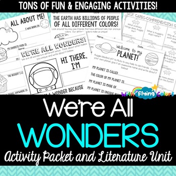 Preview of We're All Wonders Activities by R.J. Palacio