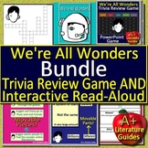 We're All Wonders Bundle - Book Guide AND Review Game - Pr