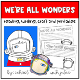 We're All Wonders Book Companion Activity and Printables