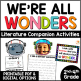We're All Wonders Activities Digital and Printable Book Companion