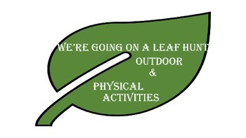 Preview of We're Going on A Leaf Hunt Activities