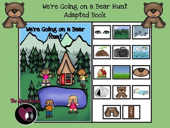 Preview of We're Going on a Bear Hunt - Adapted Book