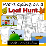 We're Going on a Leaf Hunt book companion and sequencing