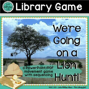 Preview of We're Going on a Lion Hunt Story Game