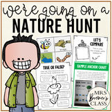 We're Going on a Nature Hunt | Book Study Activities, Anch