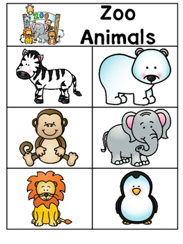 We're Going to the Zoo Early Learning Pack by Tools for Busy Hands