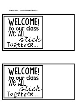 Preview of We stick together Gift Tags