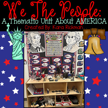 Preview of We the People: An America Thematic Unit