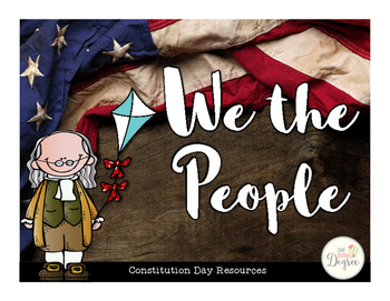 Preview of We the People:  Constitution Day Resources!