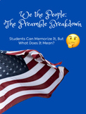 We the People: Preamble Breakdown