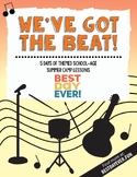Preview of We've Got the Beat School-Age Summer Camp