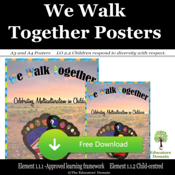 Preview of We walk together- Posters