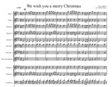 We wish you a merry Christmas - Orchestra / strings / wind