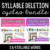 Weak Syllable Deletion BUNDLE - Activities for Cycles Appr