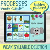 Weak Syllable Deletion Boom Cards™ Hidden Pictures