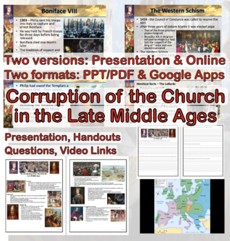 Preview of Corruption of the Church in the Late Middle Ages