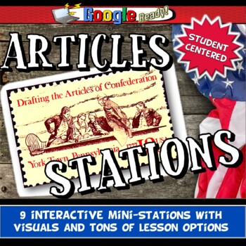 Preview of Weaknesses of the Articles of Confederation Analysis Stations History Activity