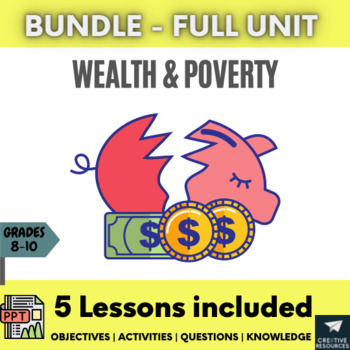 Preview of Wealth & Poverty RE Bundle