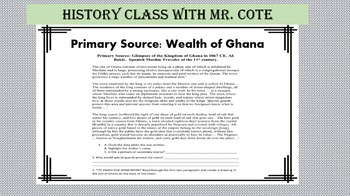 Preview of Wealth of Ghana Primary Source
