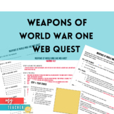 Weapons of World War One Web Quest