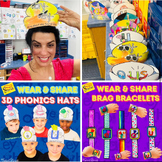 Secret Stories® "Wear & Share" Phonics Hats & Bracelets BUNDLE