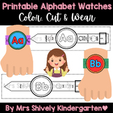 Wearable Alphabet Watches ~ Printable Craft