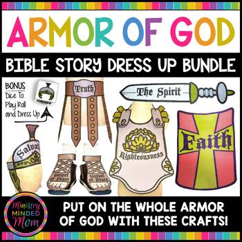 Wearable Armor of God Craft BUNDLE | Dress Up DIY Armor of God Costume ...