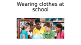 Wearing Clothes at School Social Story