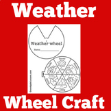 Weather Wheel | Craft Activity Worksheet Preschool Kinderg