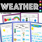 Weather Worksheets and Activities for Kindergarten and Fir