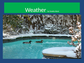 Preview of Weather PowerPoint